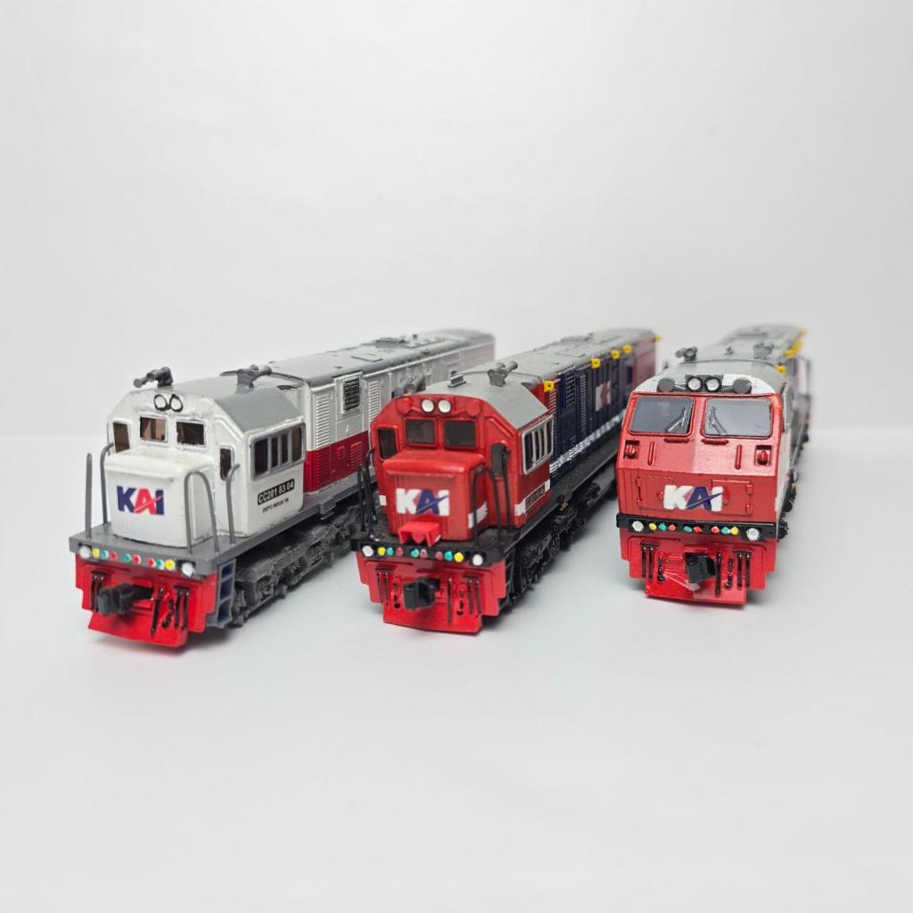 Miniatur Lokomotif CC201 by Medarrie Works | HO Scale 1:76 | Kereta Api Model