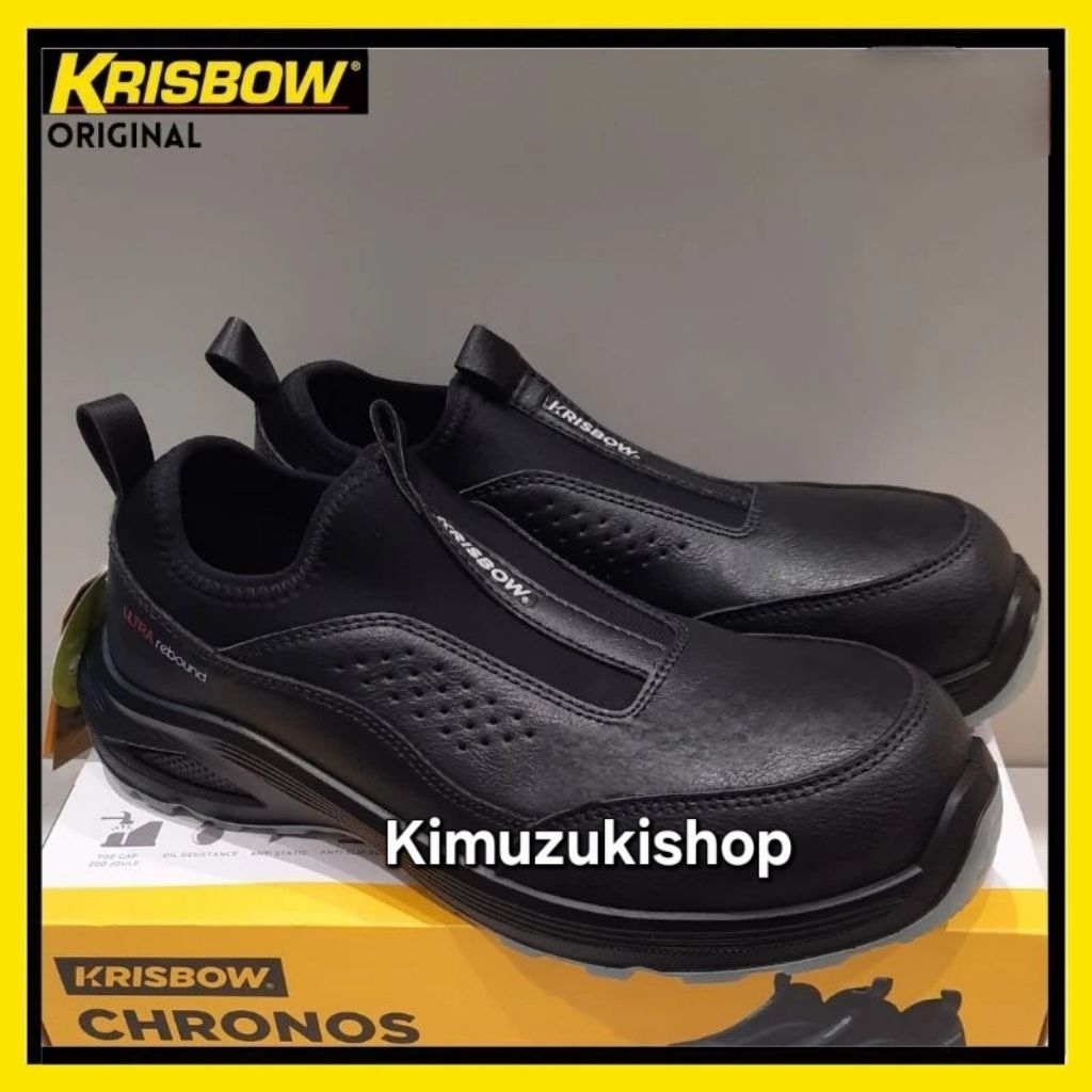Sepatu Safety Krisbow Chronos || Safety Shoes Krisbow Chronos|| Krisbow Safety Shoes Chronos || Peng