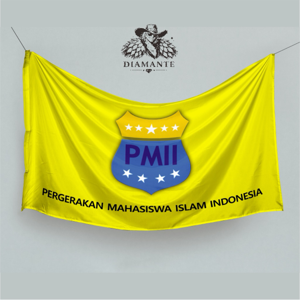 Bendera PMII Full Print | Awet & Tahan Lama