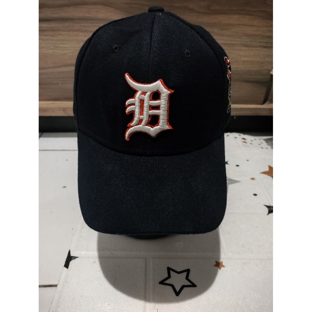 Detroit Tiger MLB topi MLB Detroit Tiger built up size 59-60