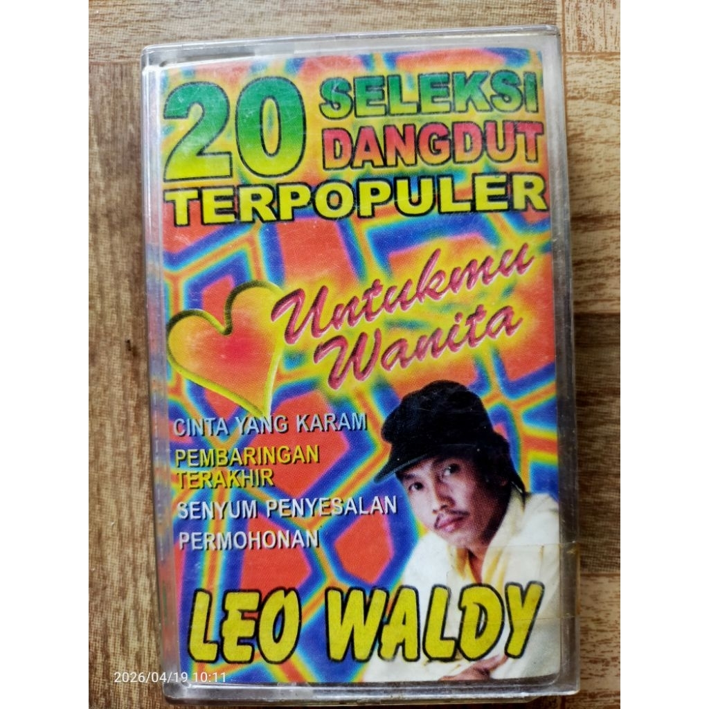 kaset pita jadul LEO WALDY "20 seleksi dangdut terpopuler, untuk wanita"