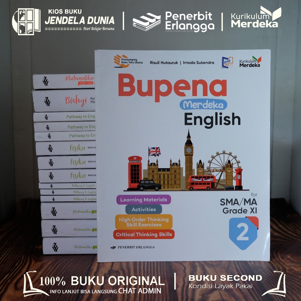 Bupena Merdeka English Untuk SMA/ MA Grade XI ( Sebelas )