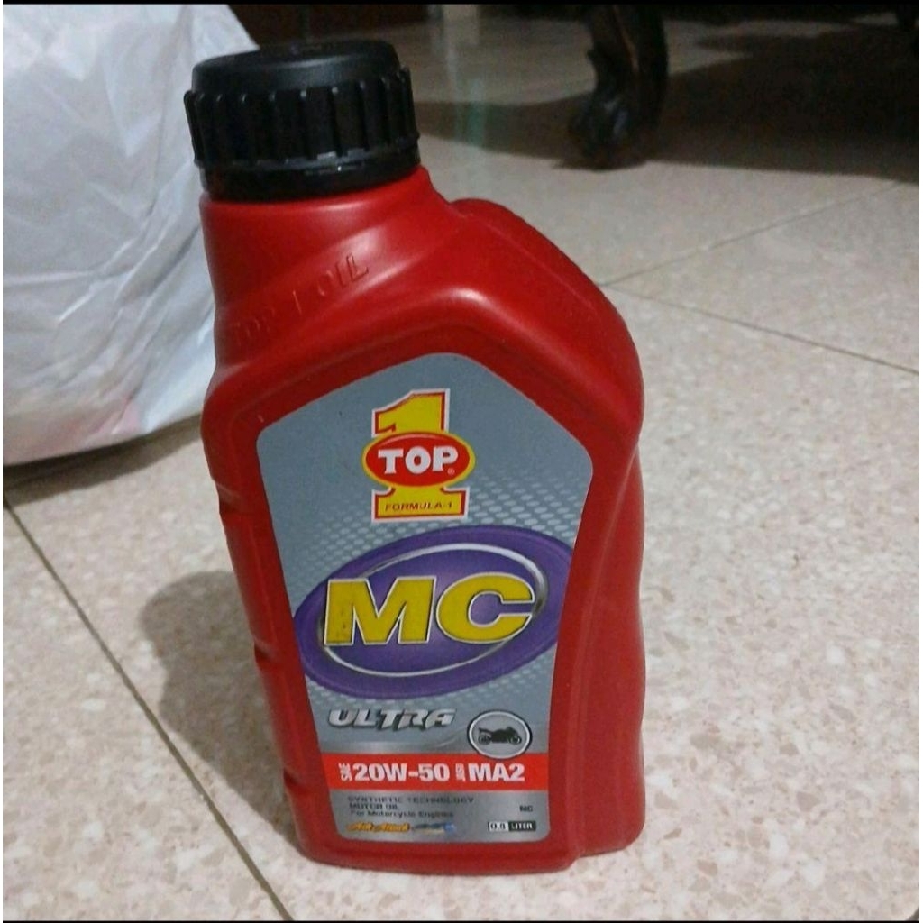 oli motor bebek top 1 800 ml 20w50 SAE asli