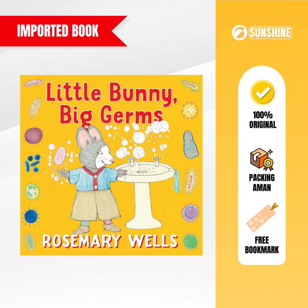 Imported Book - Little Bunny, Big Germs by Rosemary Wells