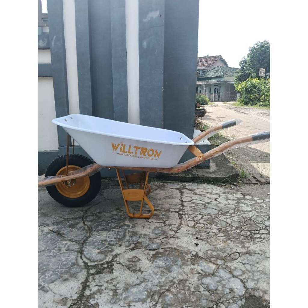 Gerobak / Gerobak dorong / Lori /Angkong / Troli BAK FIBER  / WILLTRON