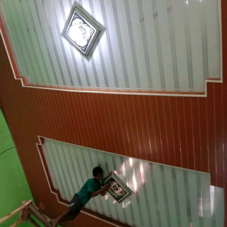 plafon pvc terpasang