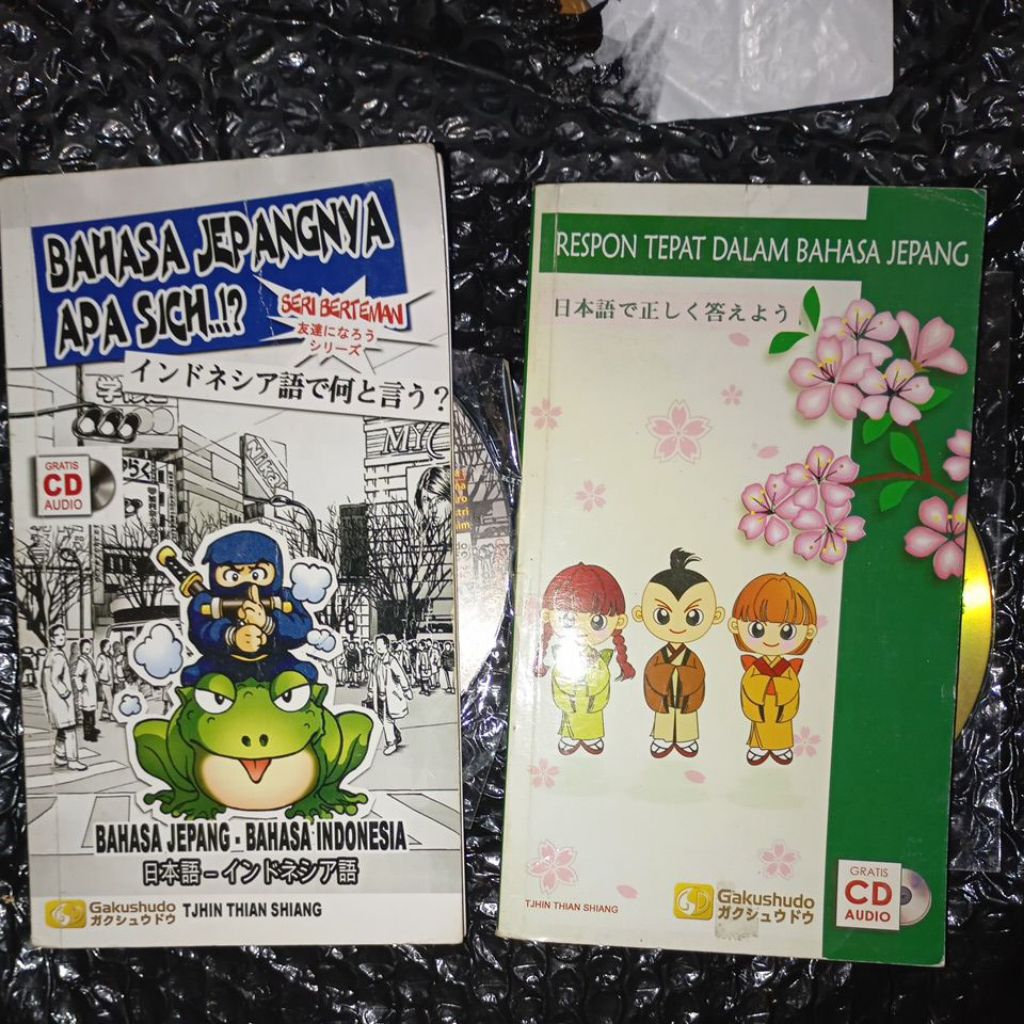 DAPAT 2 BUKU Preloved Buku Bekas Bahasa Jepangnya Apa Sich? Gakushudo N5 N4 N3 N2 N1