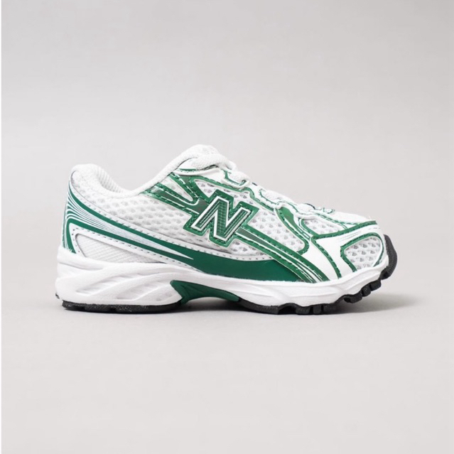 SEPATU ANAK NEW BALANCE 740 Bungee Lace Toddler White Green IZ740CI ORIGINAL 100%