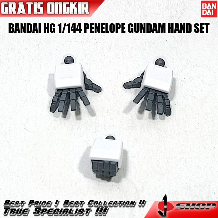 BANDAI HG 1/144 PENELOPE GUNDAM HAND SET HG3987