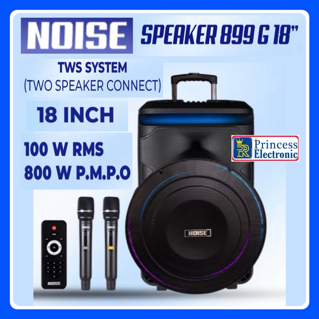 NOISE Speaker 899 G 18 inch Bluetooth Karaoke