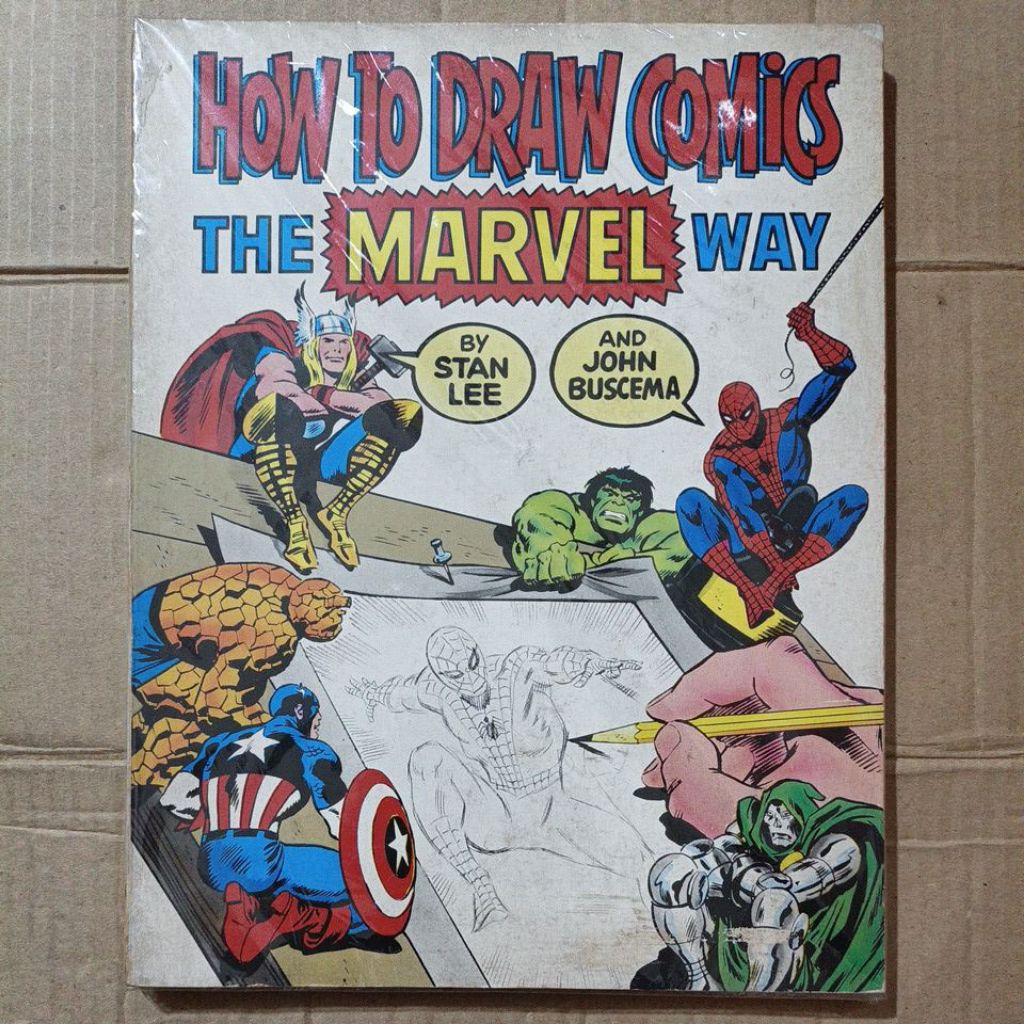 HOW TO DRAW COMICS THE MARVEL WAY BY STAN LEE AND JOHN BUSCEMA