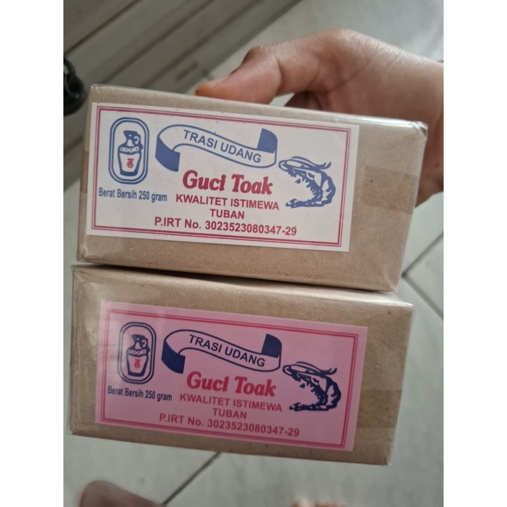 TERASI GUCCI TOAK KHAS TUBAN 250G/TERASI PREMIUM TERENAK