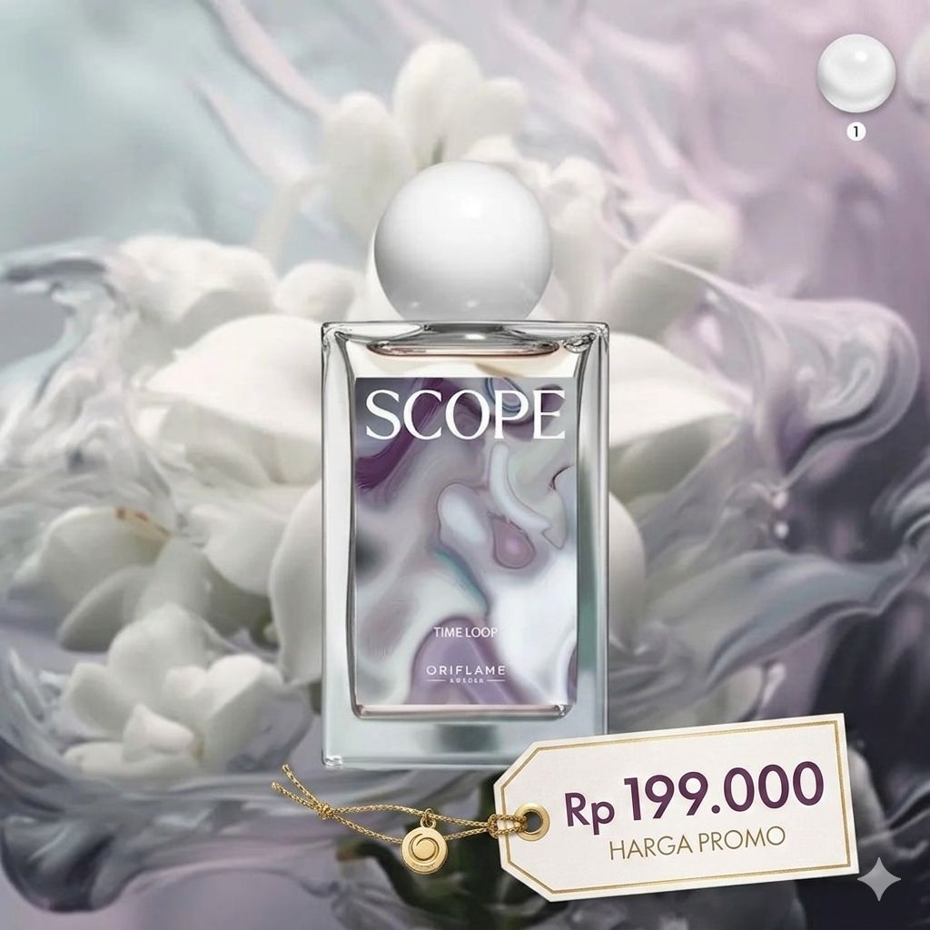 Scope Time Loop Eau de Toillete Parfum wanita Oriflame