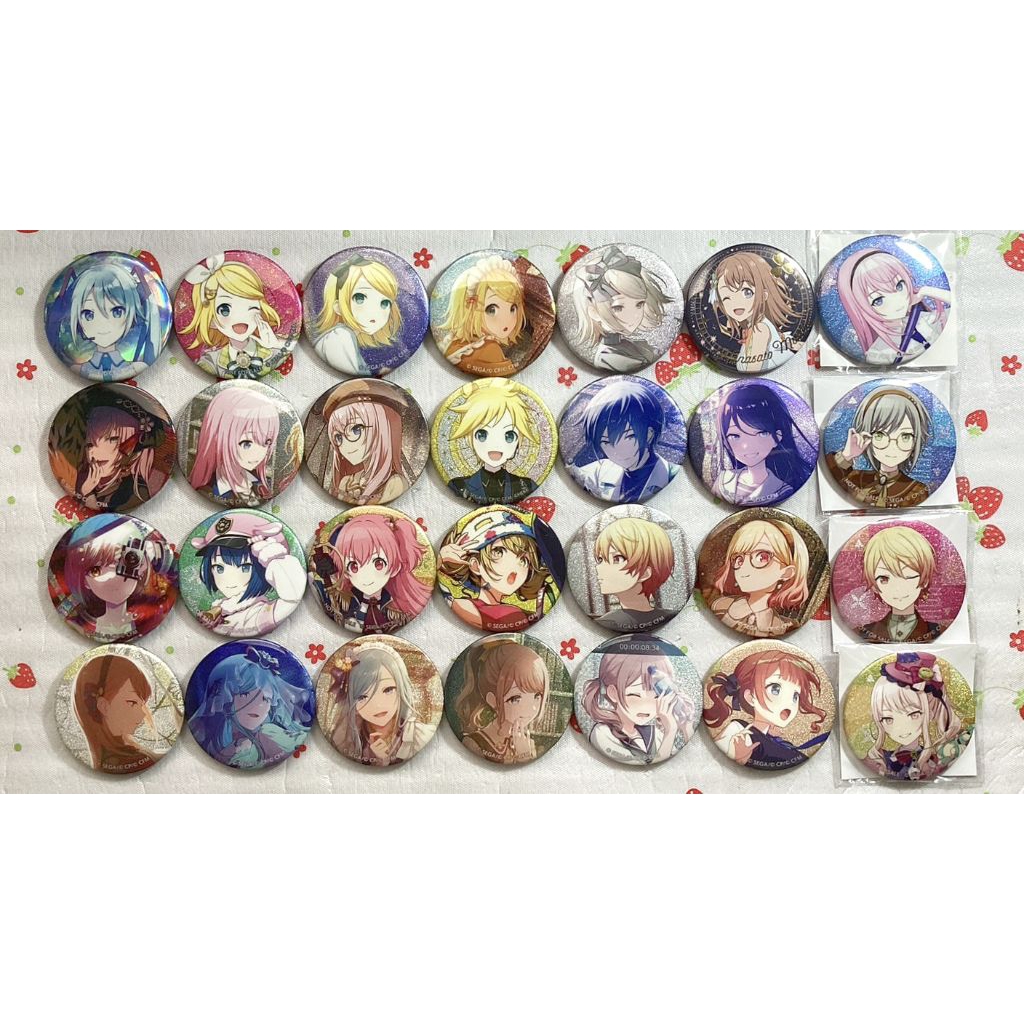 Project Sekai Various Glitter Badge