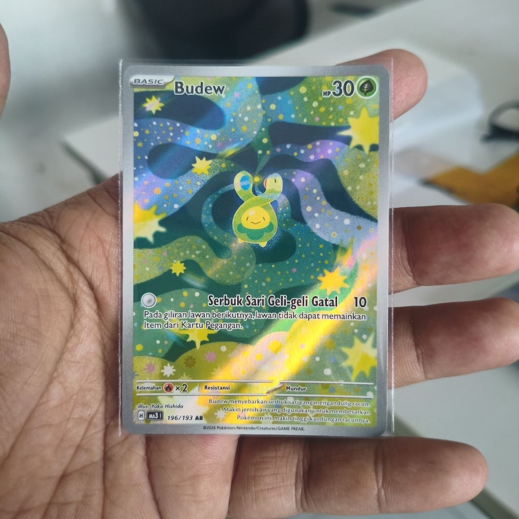 budew AR tcg pokemon / kartu pokemon