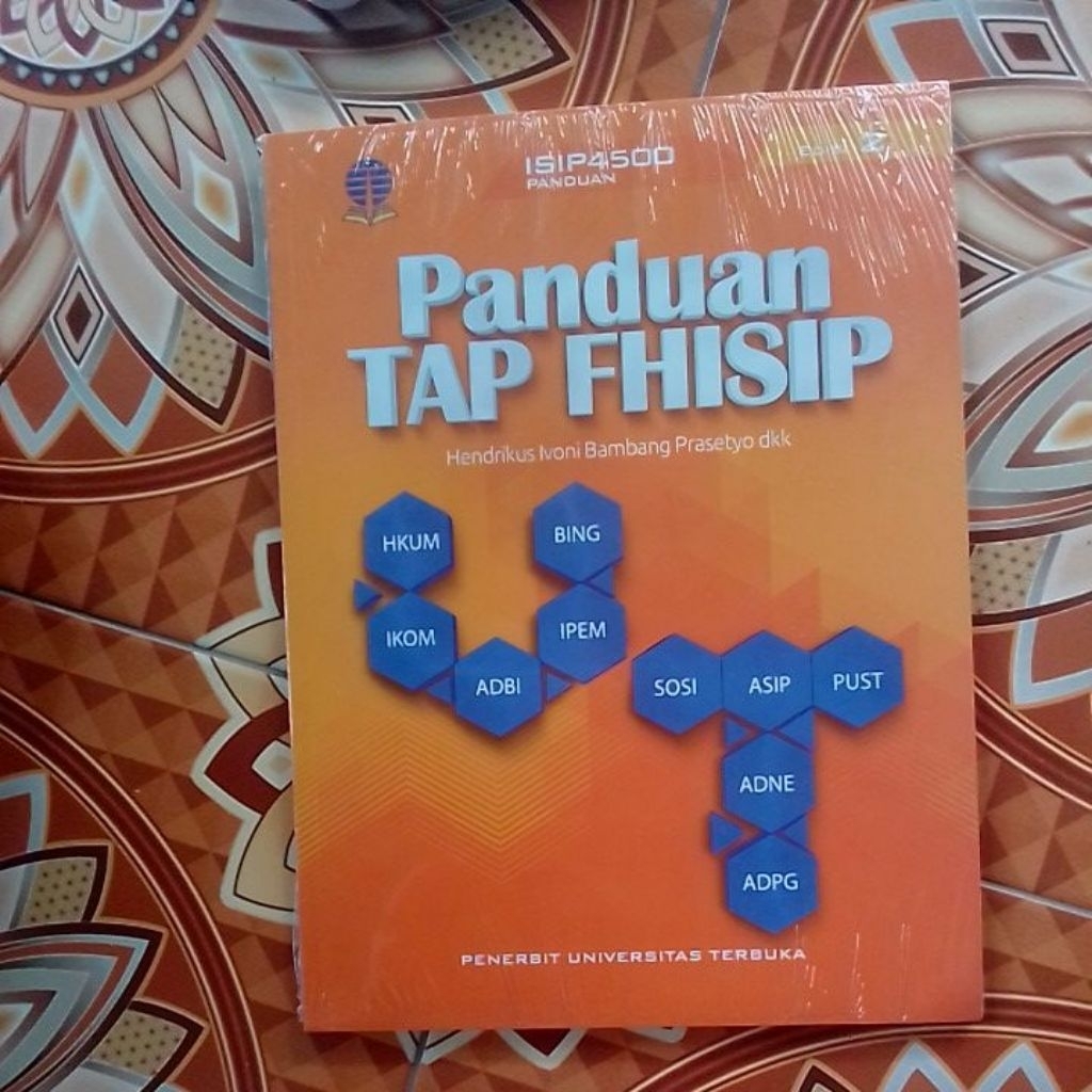 isip4500 panduan tap fhisp modul ut  buku Ut universitas terbuka sastra inggris bidang minat penerje