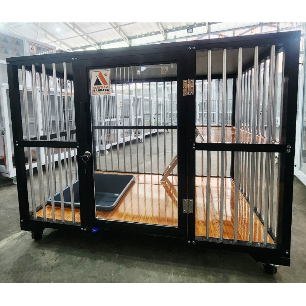 Kandang Kucing Aluminium 1 Pintu