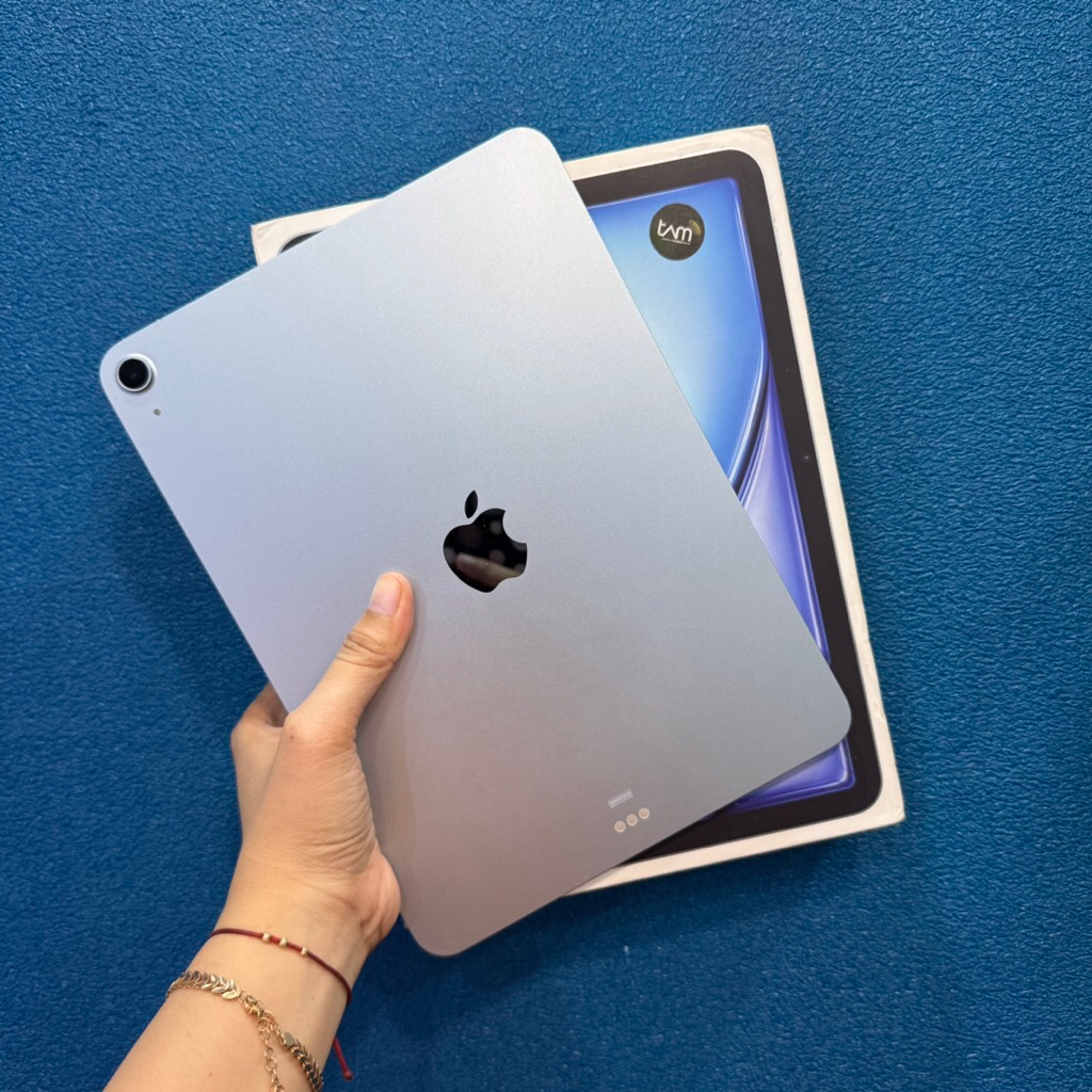 Ipad Air 7 (M3) 128gb Ibox second bekas pakai normal fullset ori