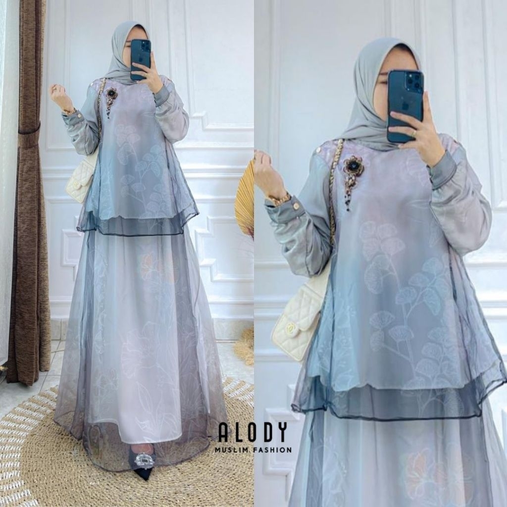 Gamis Alody//Ori New Lusy Dress Best Seller