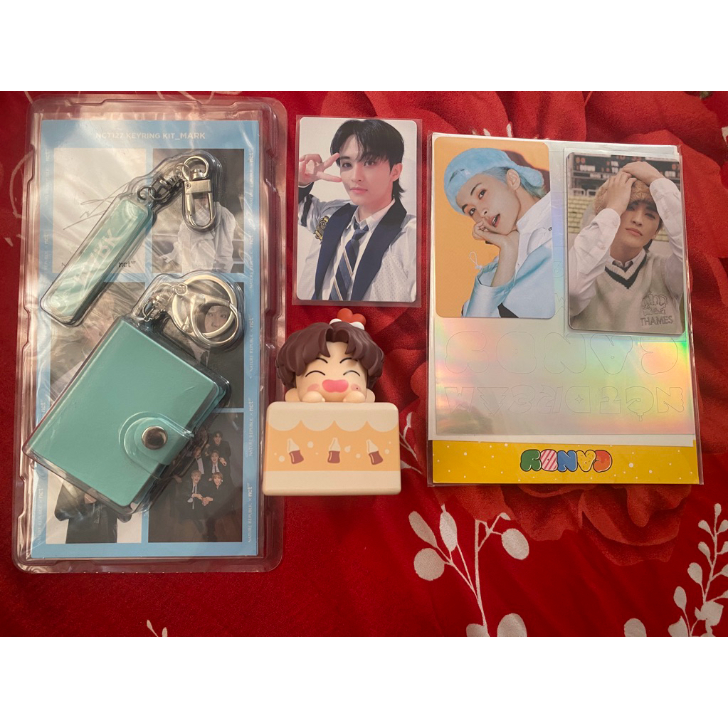AAB Mark NCT PC POB Interasia ISTJ Keyring NCT 127 X Nature Republic Mark Ccomaz Figure Deco Fanligh