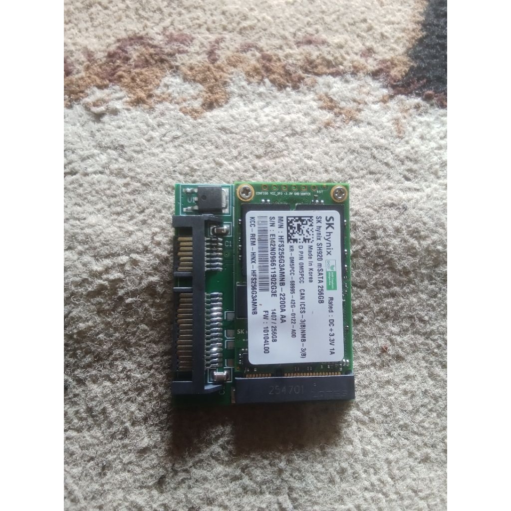 ssd msata 256