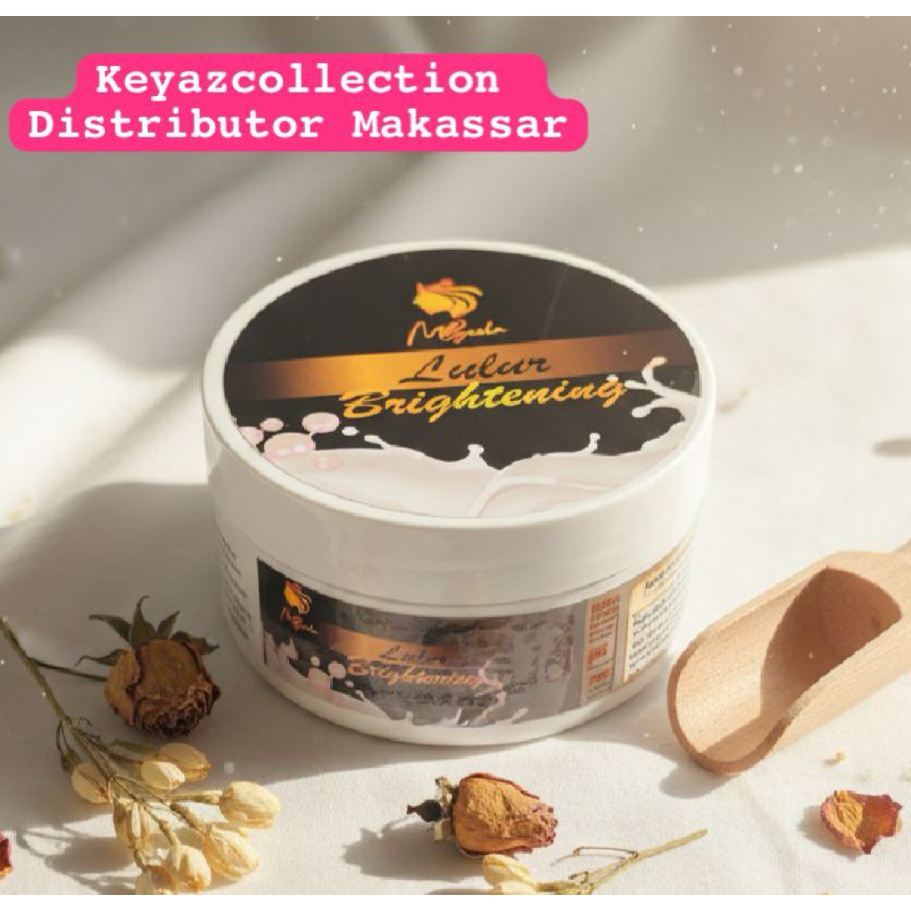 Body Scrub Mycela Gluta Milk BPOM / Lulur Mycela