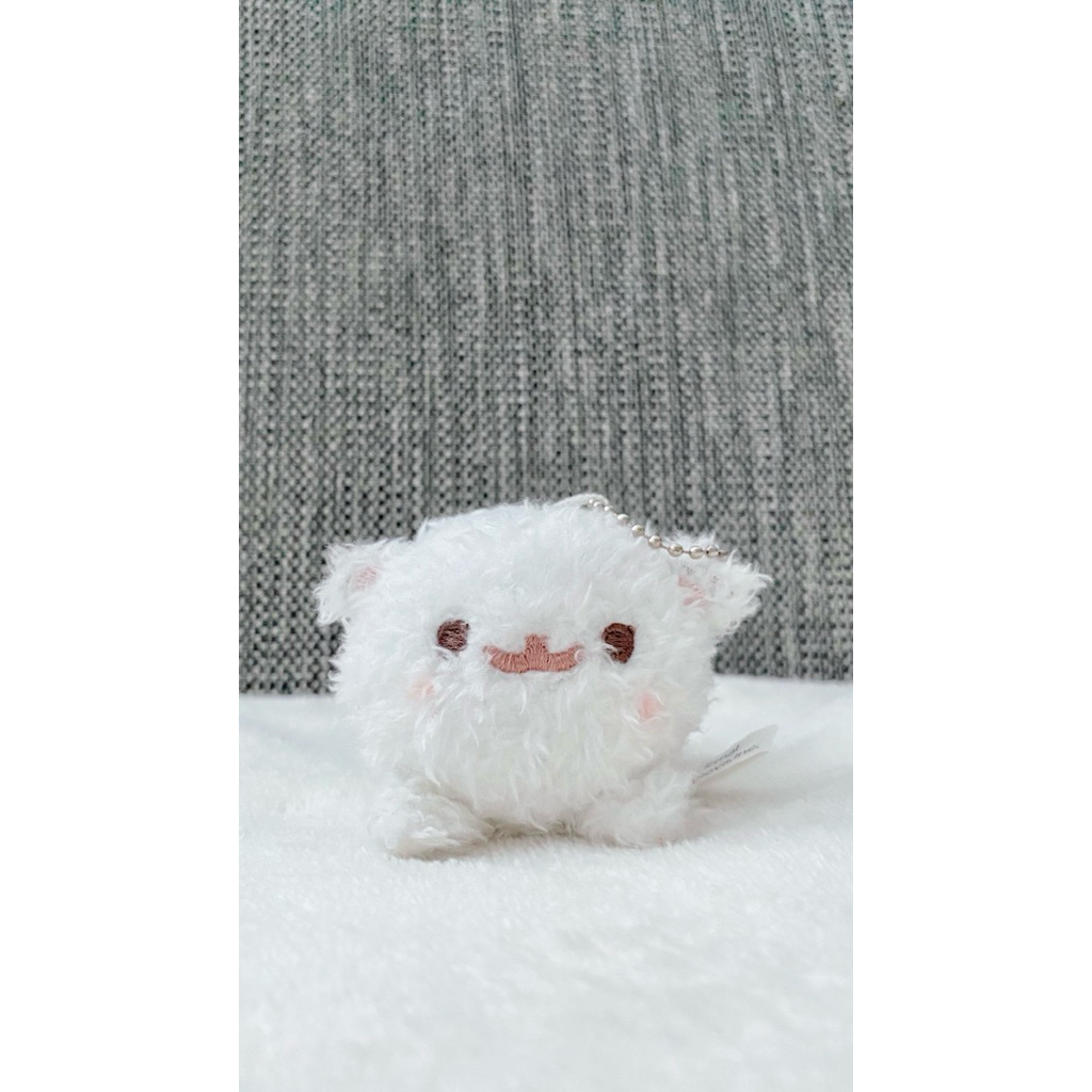 ganci boneka pomeranian mochi