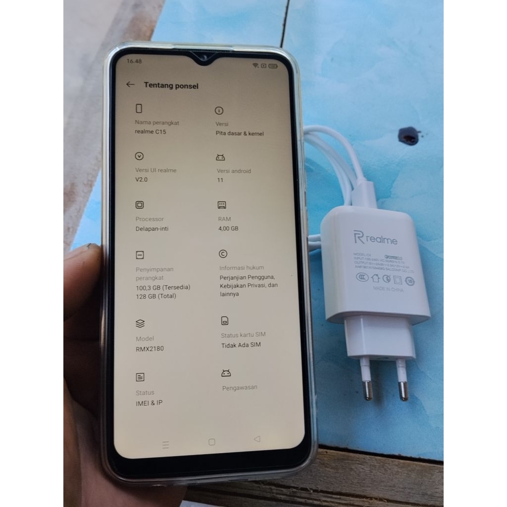 RealmiC15 4+4/128 gb