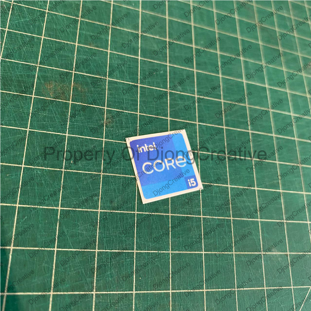 Stiker Intel Core i5 Gen 11
