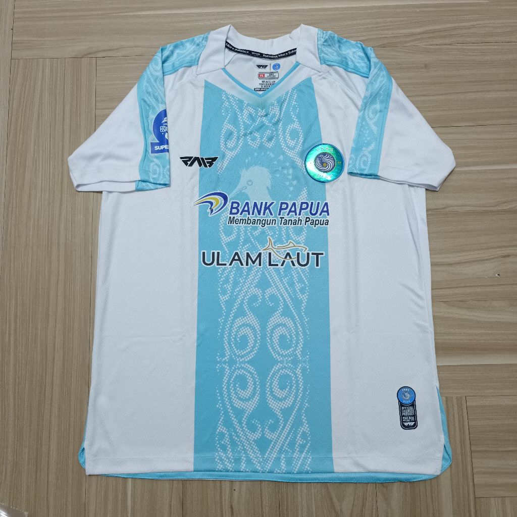 Jersey PSBS Biak Home Player Issue 2025/2026 with Box XXL