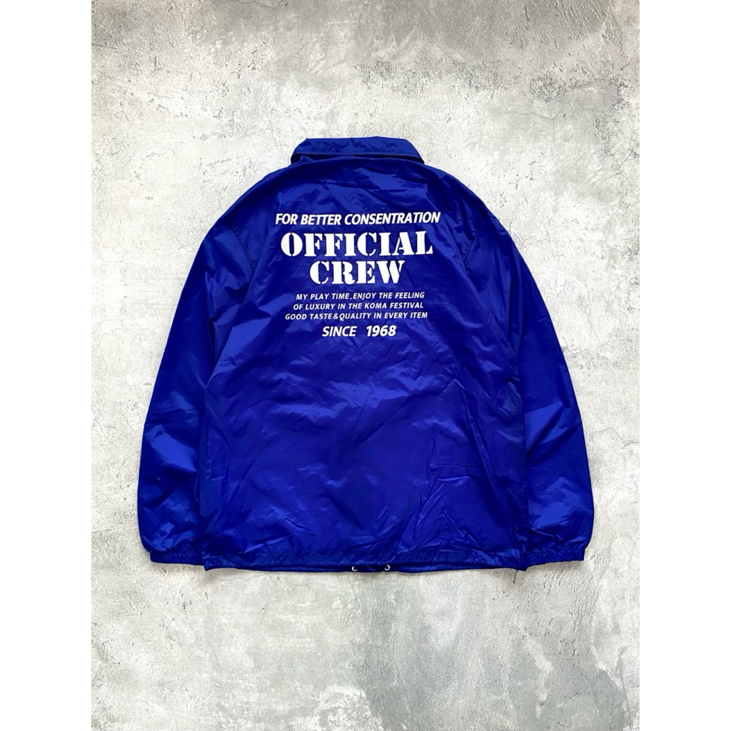 COACH JACKET BY PRINTSTAR