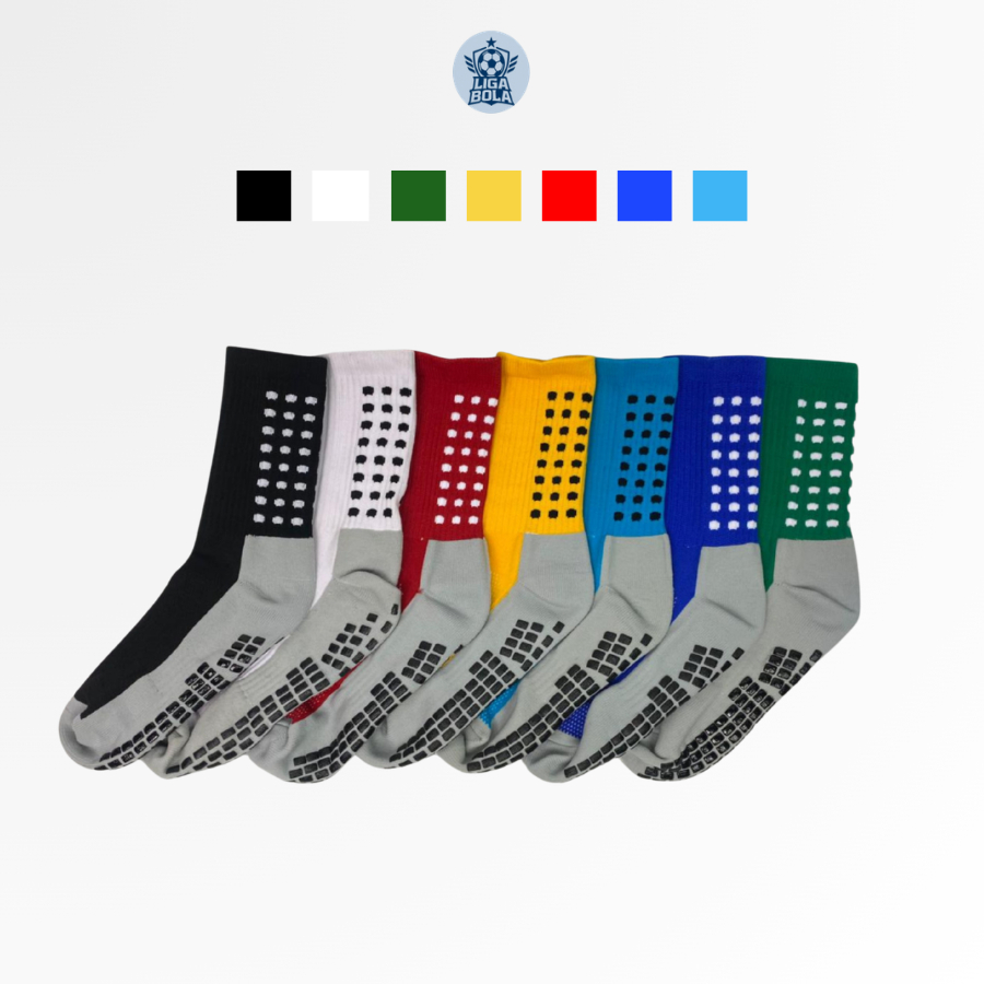 FOX STANDAR Kaos Kaki Anti slip Grip Socks Kaus Kaki Futsal Sepakbola Basket Volly Olahraga