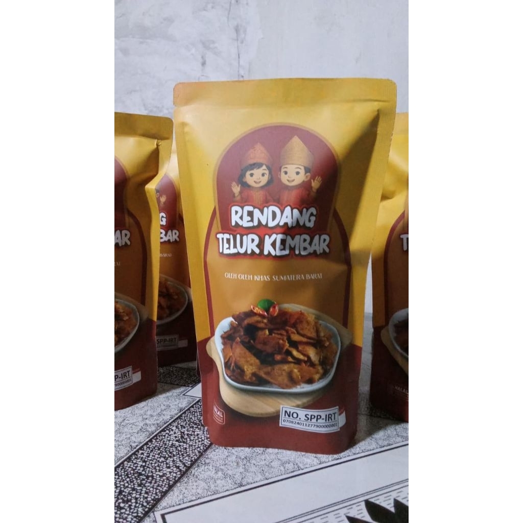 Rendang Telur Kembar Payakumbuh