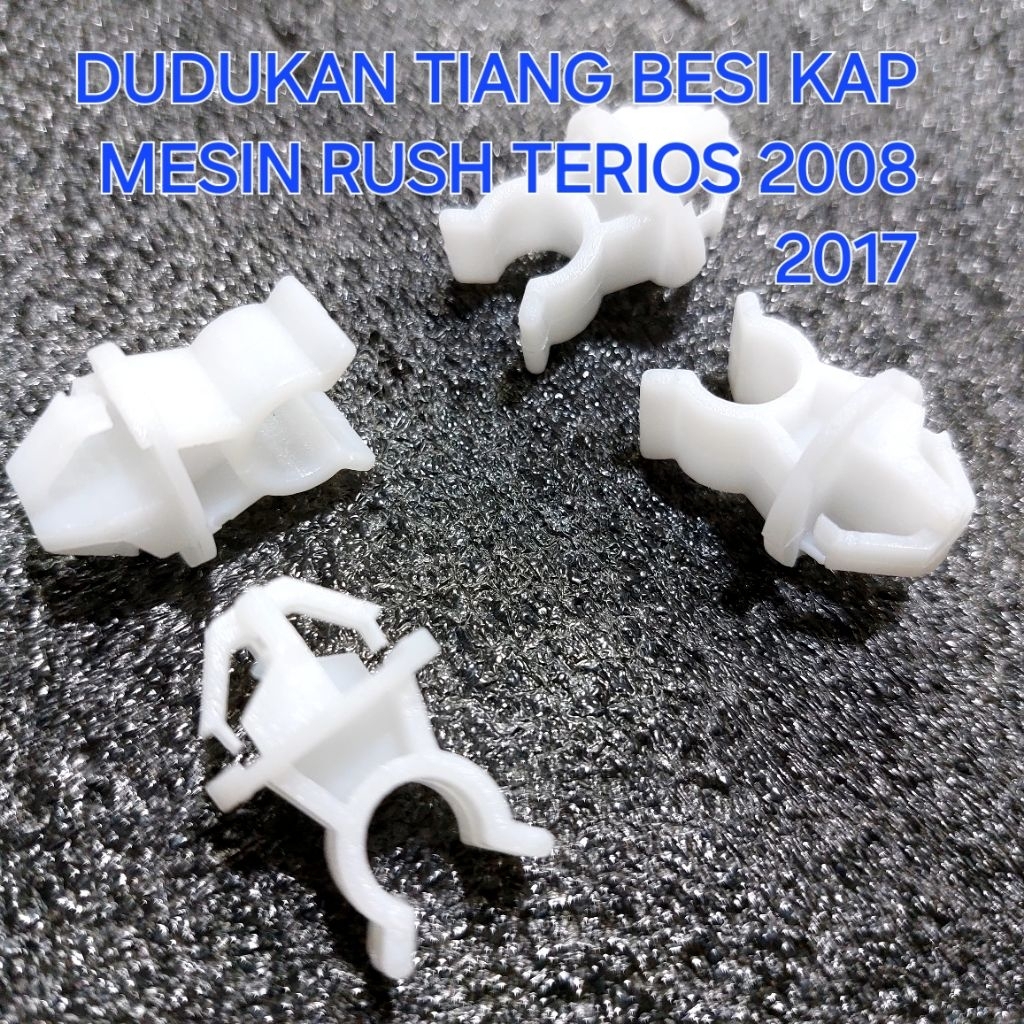 DUDUKAN TIANG BESI KAP MESIN RUSH TERIOS 2008-2017
