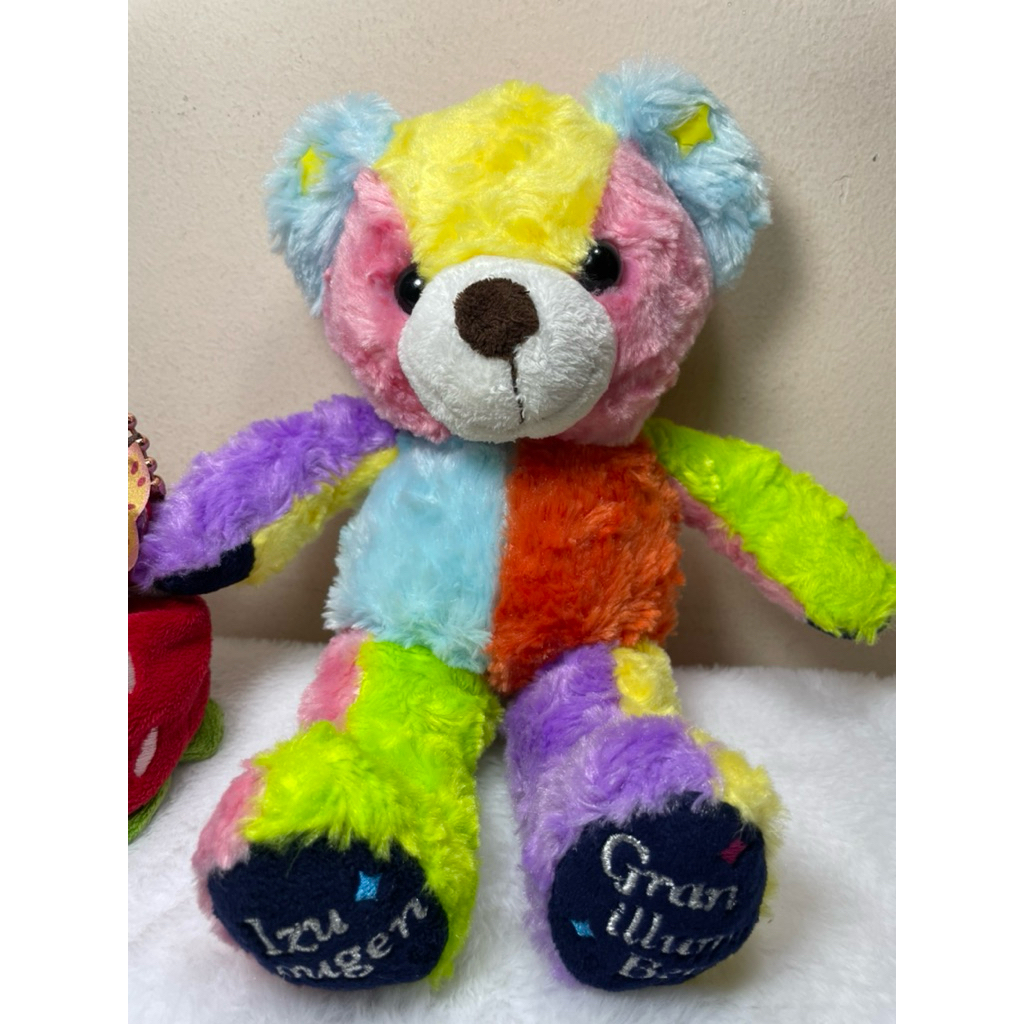 Boneka Kawaii Bear Izu Kougen Gran illumi Bear Rainbow