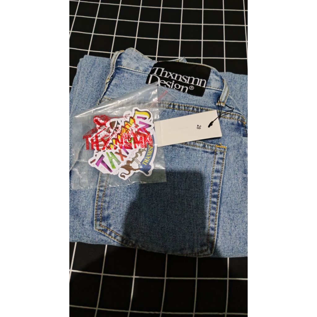 Denim Pants Ginna Basic Blue Thanksinsomnia