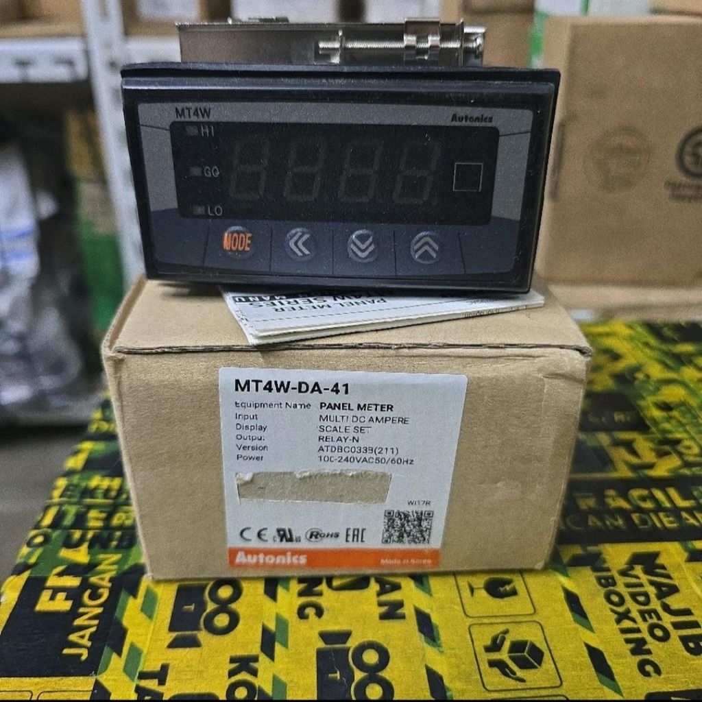 PANEL METER AUTONICS MT4W-DA-41/MT4W-DA-41 AUTONICS ORIGINAL