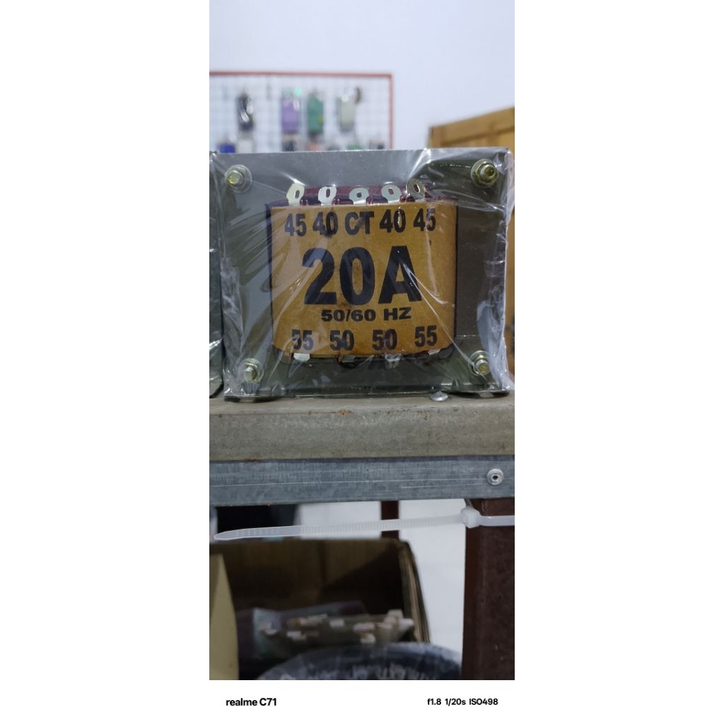 TRAFO 20A CT65 TEMBAGA MURNI