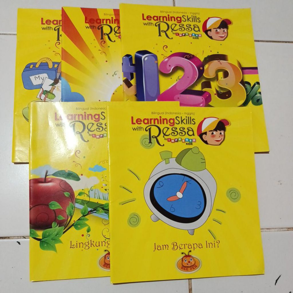 Buku Edukasi Anak-anak LEARNING SKILLS WITH RESSA