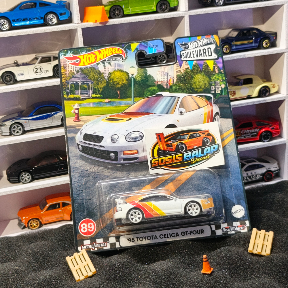 HOTWHEELS JDM PREMIUM '95 TOYOTA CELICA GT-FOUR