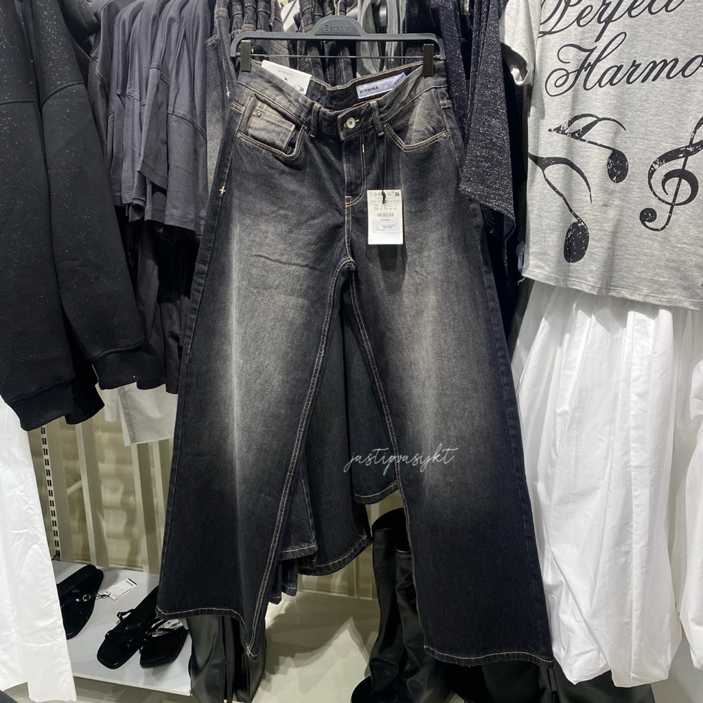 Jastip Bershka Celana Jeans Boyfriend