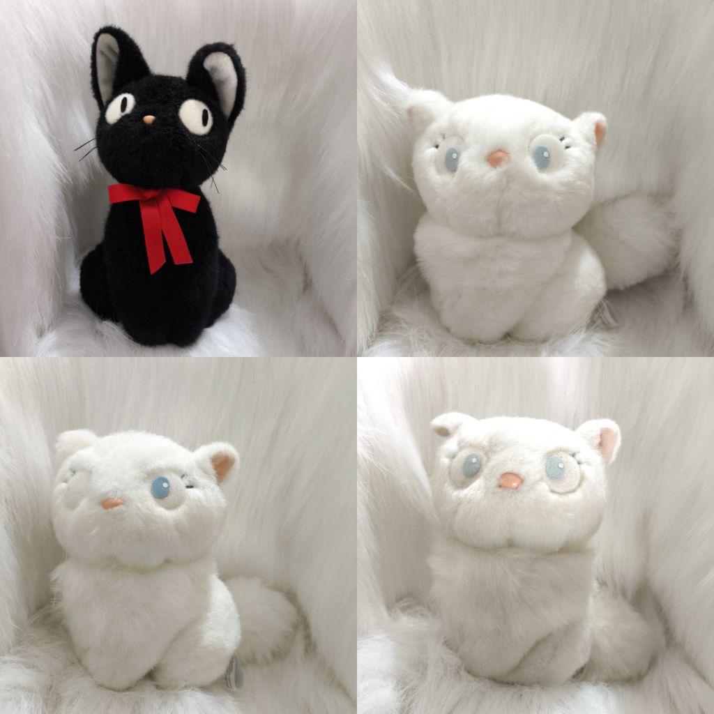 boneka gibli totoro lili dan jiji / boneka totoro mei  jiji / boneka studio gibli original