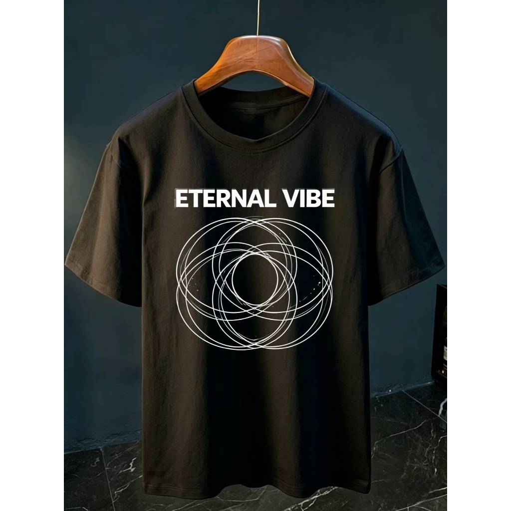 LUNT Street Style Oversized T-shirt Garis | T-shirt BlackWanita | MEN'S AND WOMEN'S T-SHIRTS