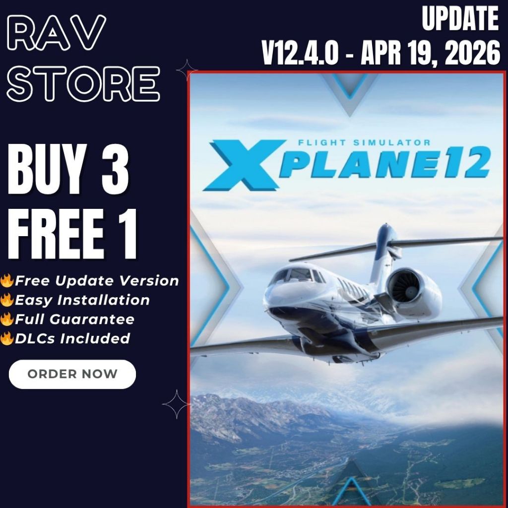 X-Plane 12 [PC-Laptop-Games]