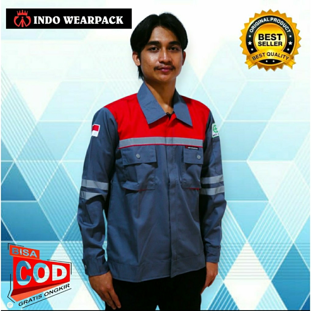 WEARPACK SAFETY ATASAN/WEARPACK KERJA LAPANGAN/KANTOR
