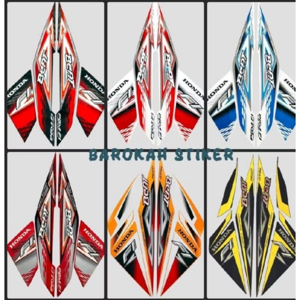 Sticker Striping Beat Fi 2014 Full Body