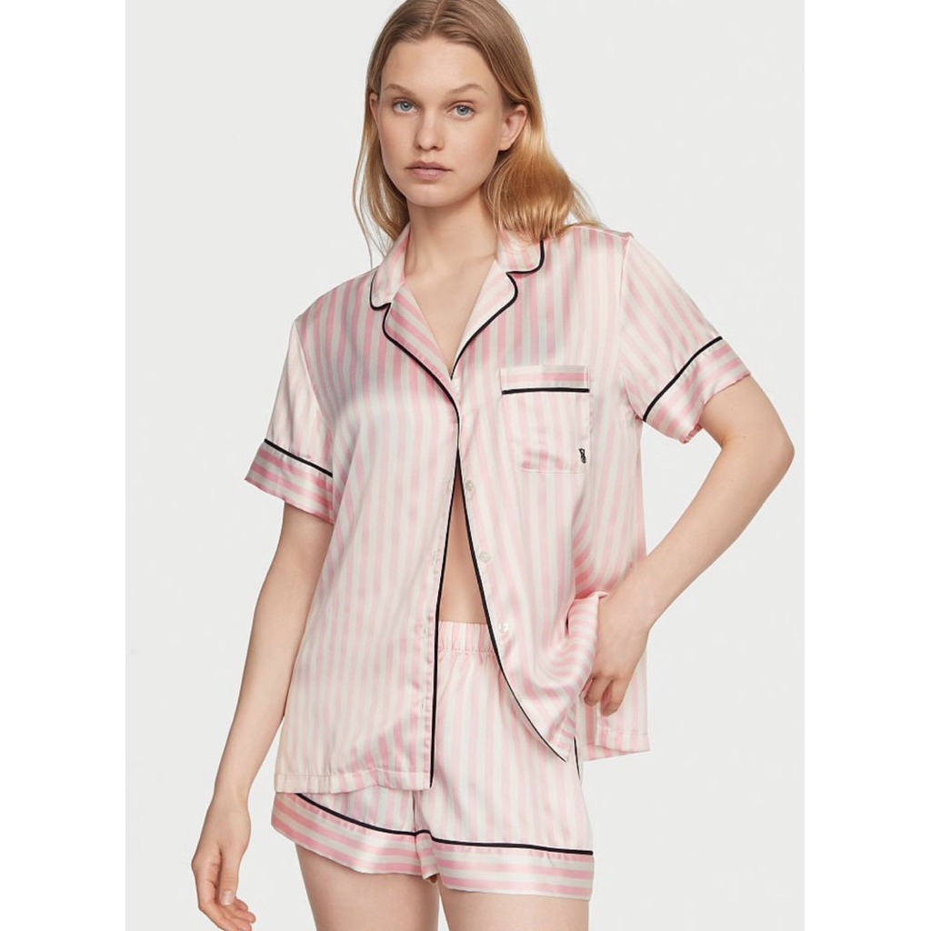 Victoria’s Secret Signature Satin Short Pajamas