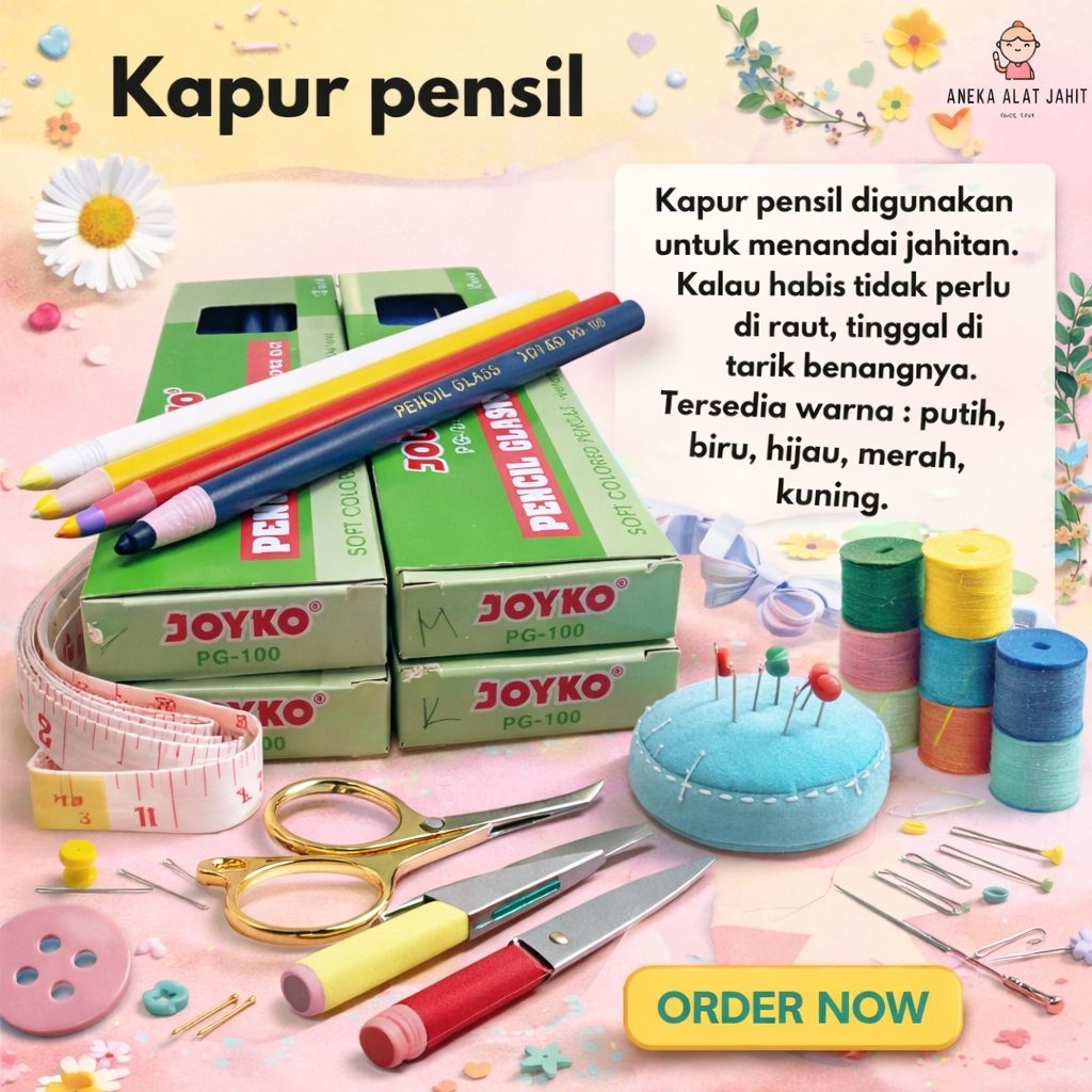 Pensil Kapur/Pensil Jahit