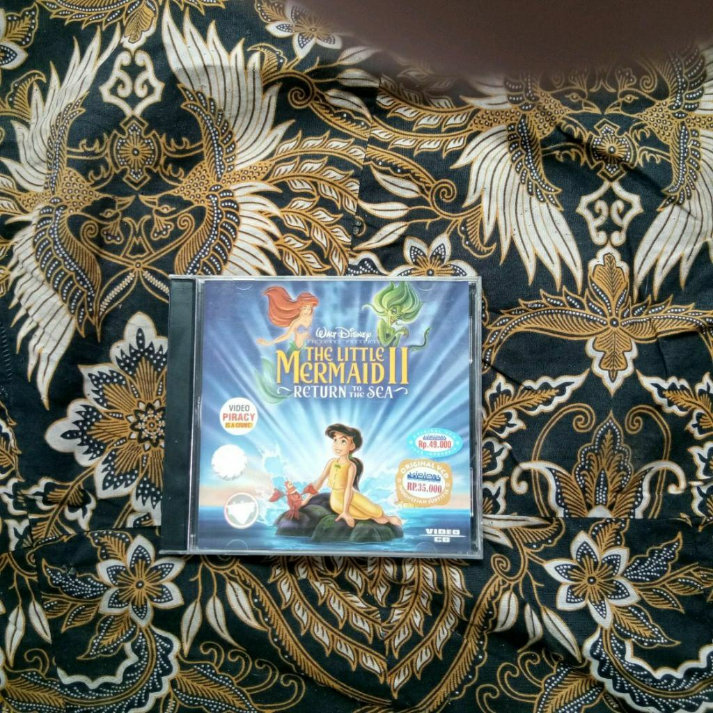 vcd the Little Mermaid 2