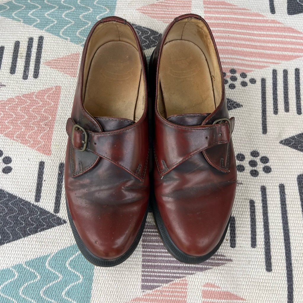 Sepatu Wanita Dr Martens Lorne Monk Red Cherry